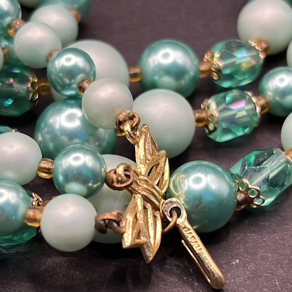 Vintage Japan faux pearl necklace - Picture 4 of 4